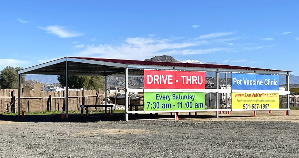 Drive Thru Vaccine Clinic